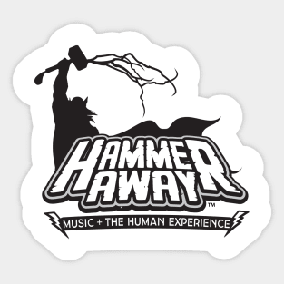 Hammer Away T-Shirt! Sticker